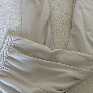 Tan sweat pants from pink